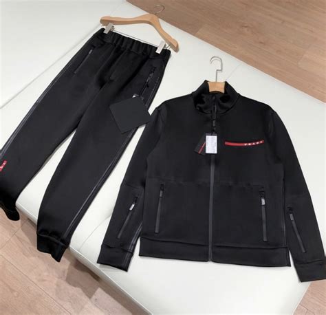 prada to new suit|prada tracksuit men's.